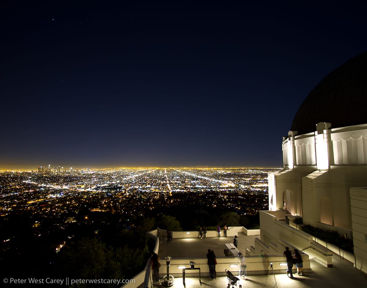 Los Angeles Below The Griffith Observatory, California, USA